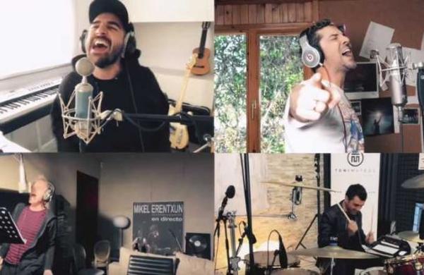 Artistas graban nueva versión de 'Resistiré', convirtiéndolo en el himno de la cuarentena - C9N