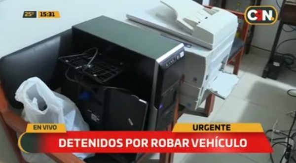 Detienen a dos hombres tras robo a estudio jurídico de exsenador