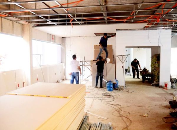 CDE: apuran obra del pabellón sanitario - Locales - ABC Color
