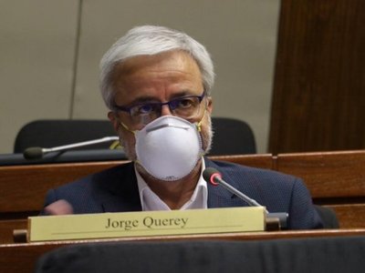 "Si transgredió el decreto debe hacerse cargo", dijo Querey por senadora con Covid-19