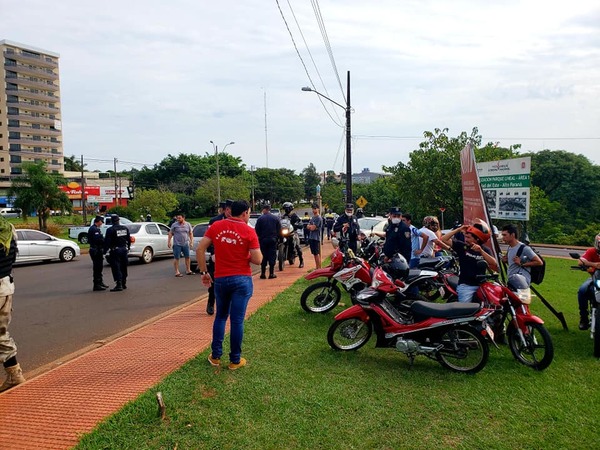 Alto Paraná: Más de 44 demorados en un día