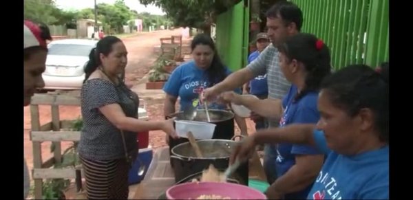 Covid-19: Ollas populares salvan situación de necesidad en barrios humildes de Caaguazú