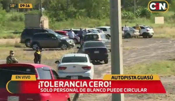 Torelancia cero: arman corralón improvisado y retienen autos en Ñu Guasú