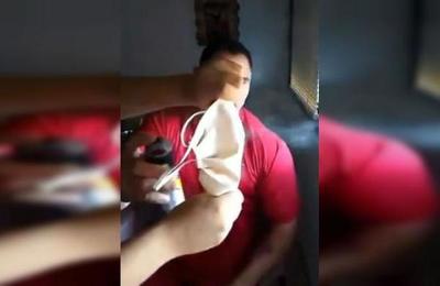 Bomberos demuestran la ineficacia de las mascarillas caseras contra el contagio de coronavirus - C9N