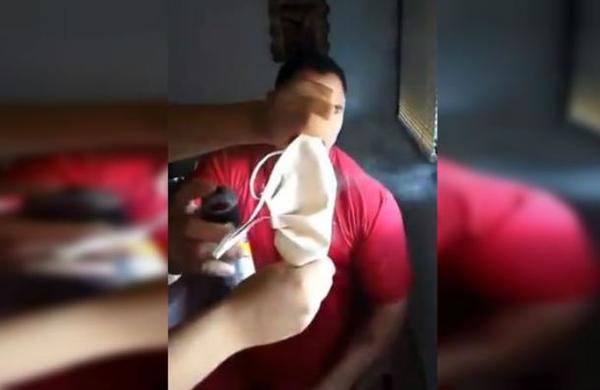 Bomberos demuestran la ineficacia de las mascarillas caseras contra el contagio de coronavirus - SNT