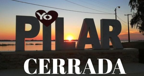 Cerrarán Pilar por una semana con montículo de arena