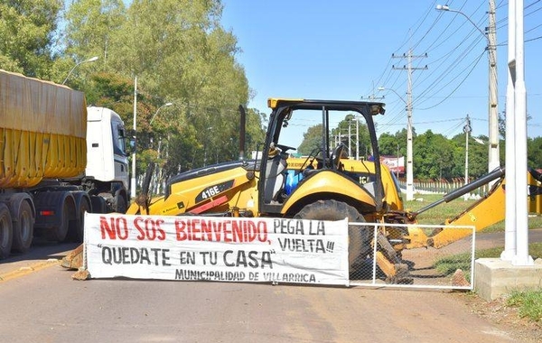 HOY / Villarrica: "No sos bienvenido" mensaje que impide el acceso a la ciudad