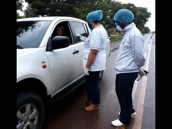 RÍGIDO BLOQUEO SANITARIO EN SAN JUAN DEL PARANÁ