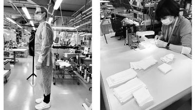 Multinacionales de la industria de la moda que por ahora fabrican insumos médicos