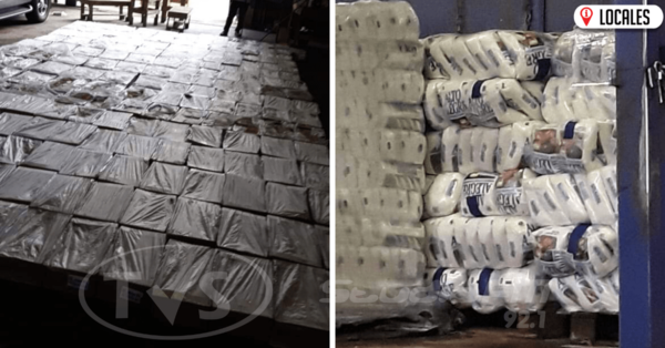 Aduana decomisa carga con 30.000 kilos de mercaderías