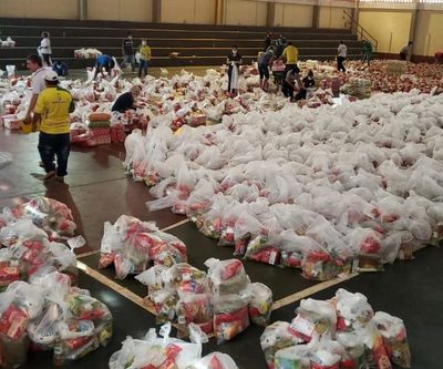 Municipalidad de Franco entrega los víveres con total control de las comisiones y capillas – Diario TNPRESS
