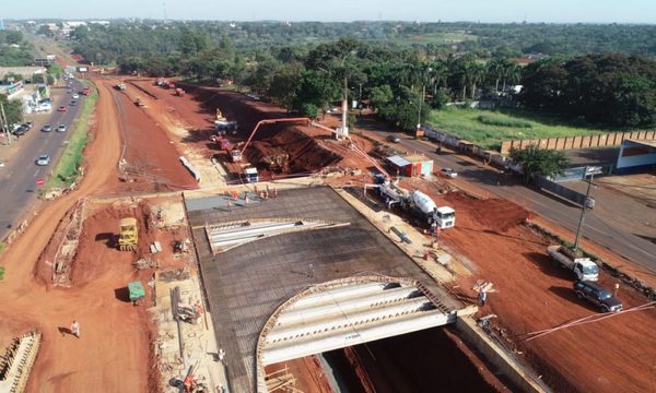 Intensifican cargamento de hormigón en  puentes del multiviaducto de C. del Este – Diario TNPRESS