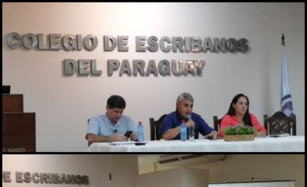 HOY / Roberto Escobar, presidente del Colegio de Esribanos, mencionó que al aclararse lo de los plazos registrales, hubo una mayor tranquilidad