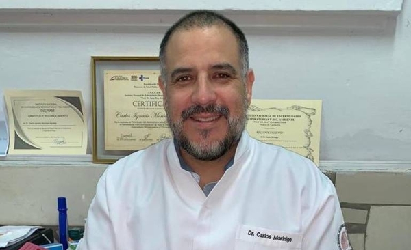 HOY / Carlos Morínigo, médico neumólogo, sobre la forma en que se está disipando este virus, nunca antes visto