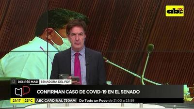 Confirman caso de covid-19 en el senado - Mesa de Periodistas - ABC Color