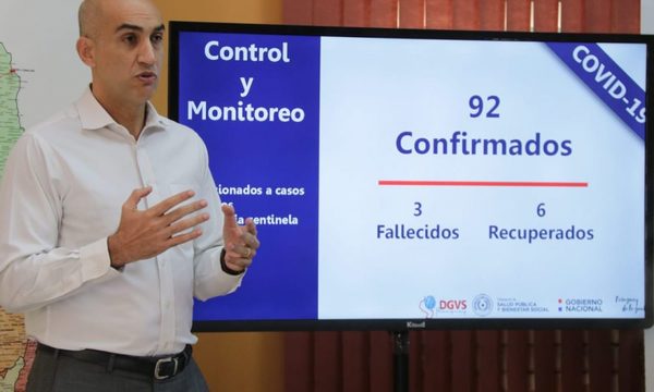 Mazzoleni insta a la ciudadanía a permanecer en sus casas y tomar conciencia sobre coronavirus