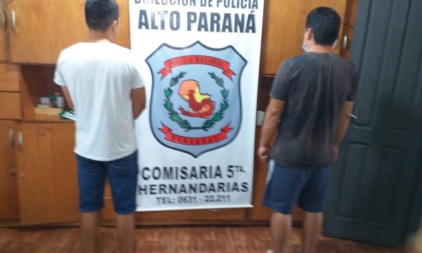 Apresan a dos hombres por incumplimiento de cuarentena