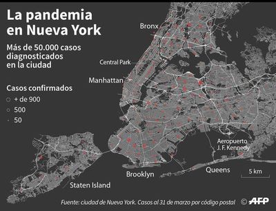 No hay suficientes respiradores en Nueva York, el Estado los confiscará - Internacionales - ABC Color