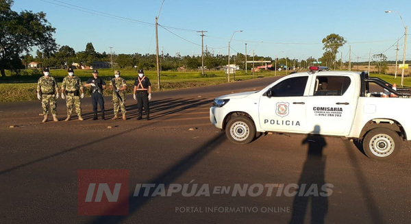 DIRECTOR POLICIAL BRINDA RESUMEN DE ACCIONES EN CONTROLES.