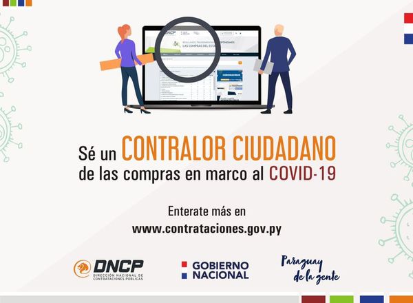 DNCP lanzó guía de herramientas para el control ciudadano