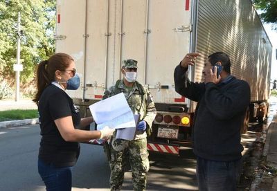 COVID-19: Se endurecen los controles de las calles - Nacionales - ABC Color