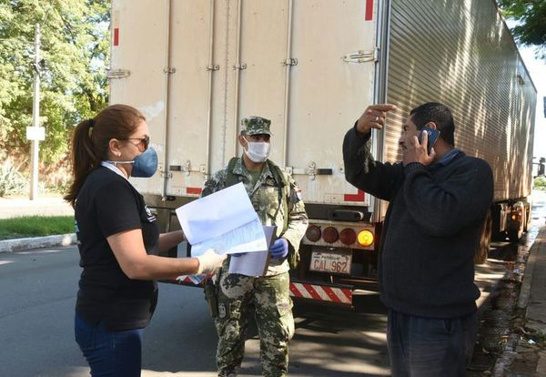 COVID-19: Se endurecen los controles de las calles - Nacionales - ABC Color
