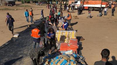 Comenzó distribución de kits de alimentos en varias localidades del Chaco