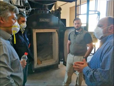 Coronavirus: Alistan horno de la SENAD preparándose para lo peor