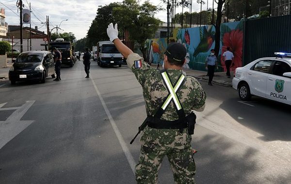 Fiscalía, FFAA y la policía realizan controles más rigurosos en vía pública - Paraguay Informa