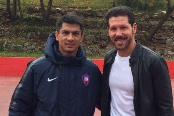 'Pude compartir dos semanas con Simeone', recuerda Florentín