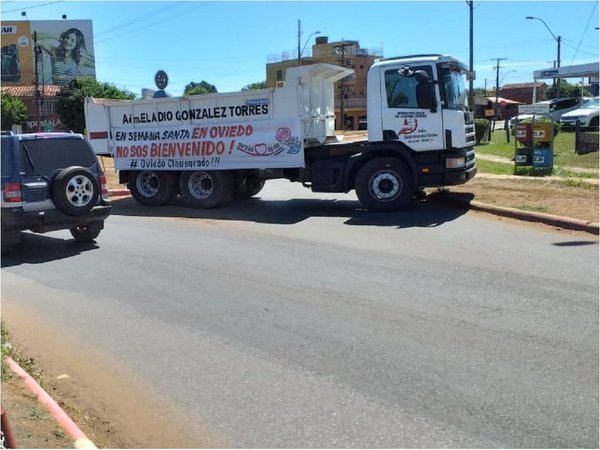 La Fiscalía levantó medida de bloqueo de ingreso y salida a Coronel Oviedo