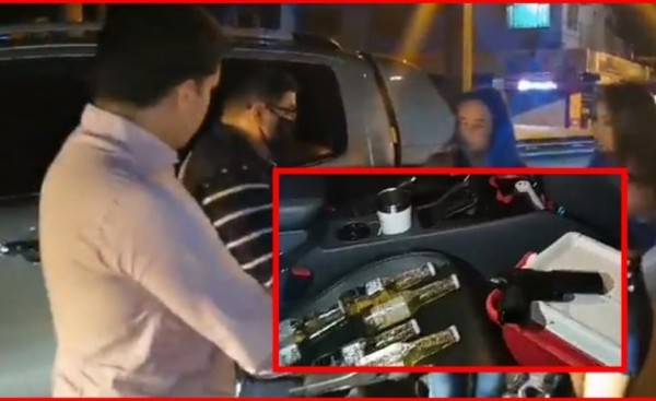 Tres personas detenidas paseando con camioneta de Miguel Prieto