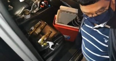 INCAUTAN camioneta del intendente PRIETO y detienen a su secretario FARREANDO en la CUARENTENA