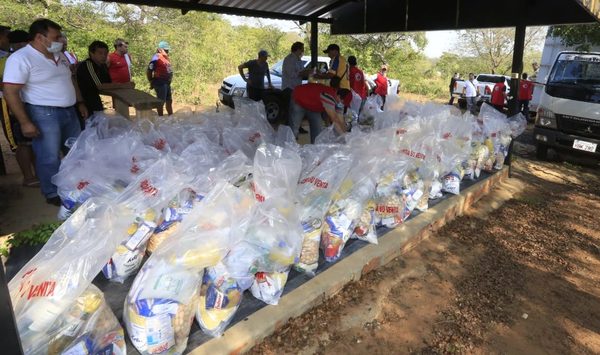 Central distribuye kits de alimentos para Semana Santa a familias carenciadas. » Ñanduti