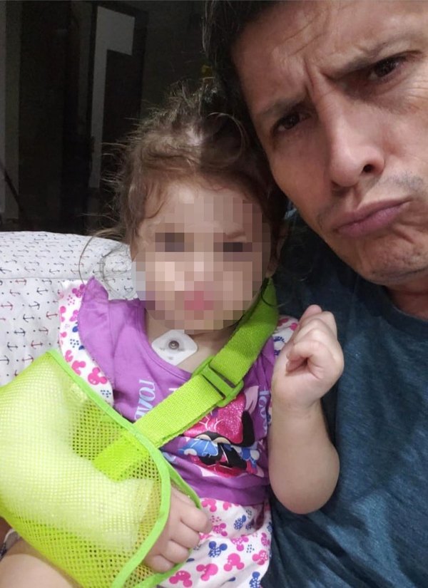 AGITADA CUARENTENA: “Justo se le rompió el brazo a mi hija” | Crónica