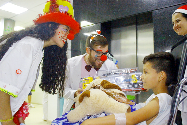 Humanizando hospitales con sonrisas