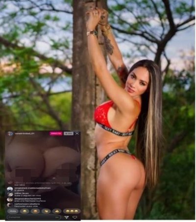 EL RATING EN LAS REDES: Vane Trinidad hizo un topless en vivo para fans | Crónica