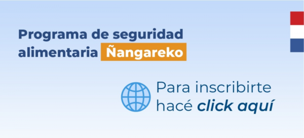 Hasta mañana martes inscripción para Seguridad Alimentaria » San Lorenzo PY