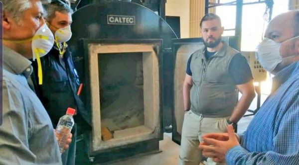 Horno de la SENAD se adaptará para cremar entre cinco y seis cuerpos por día