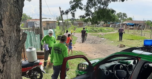 Bomberos solidarios