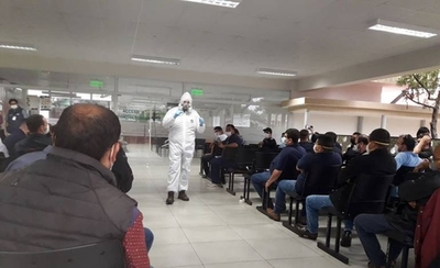 HOY / Covid-19: Capacitan manejo de cadáveres a causa de la enfermedad en el Este