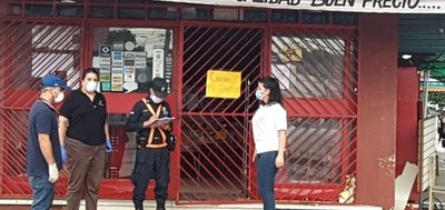 Fiscalía dispone cierre de bazar que operaba sin cuidados biosanitarios - ADN Paraguayo