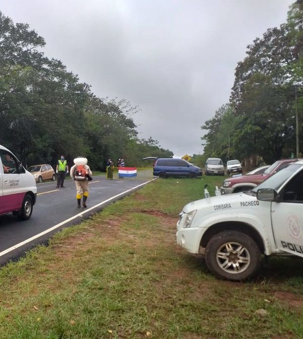 Bloqueos sanitarios en varios distritos de Paraguarí - Nacionales - ABC Color