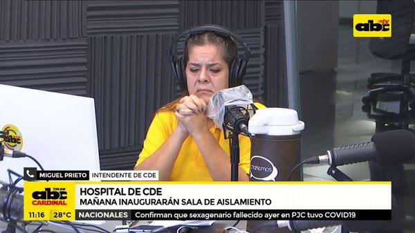 Nuevo pabellón en hospital de Ciudad del Este - ABC Noticias - ABC Color