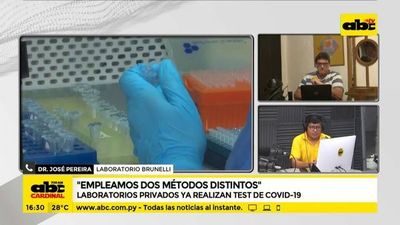 Bajac presentó nuevo test de covid-19 - ABC Noticias - ABC Color