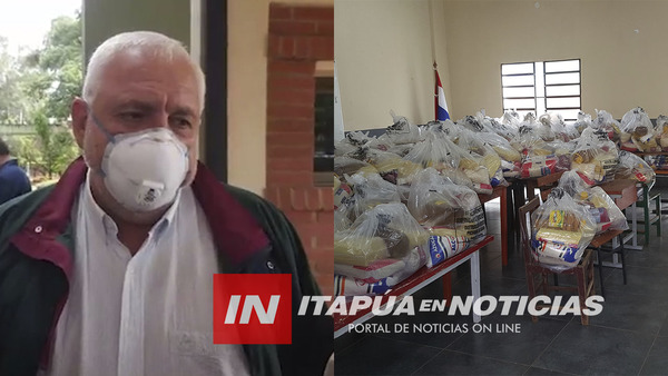 GOBERNADOR CRITICA QUE CONCEJAL INTENTÓ HACER CAMPAÑA CON LOS KITS ALIMENTARIOS