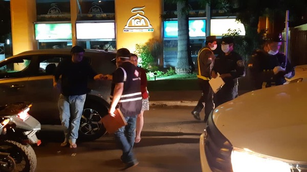 36 imputados por incumplir cuarentena sanitaria el fin de semana en Ciudad del Este