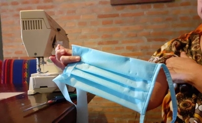HOY / Lanzan campaña para fabricar tapabocas y protectores faciales