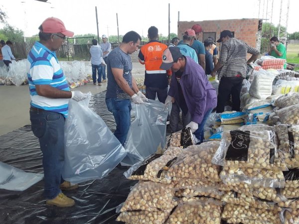 Puerto Casado: Denuncian que kits de víveres no llegan a G. 500.000