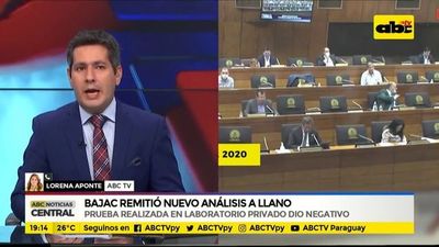 Bajac remitió nuevo análisis a Llano - ABC Noticias - ABC Color